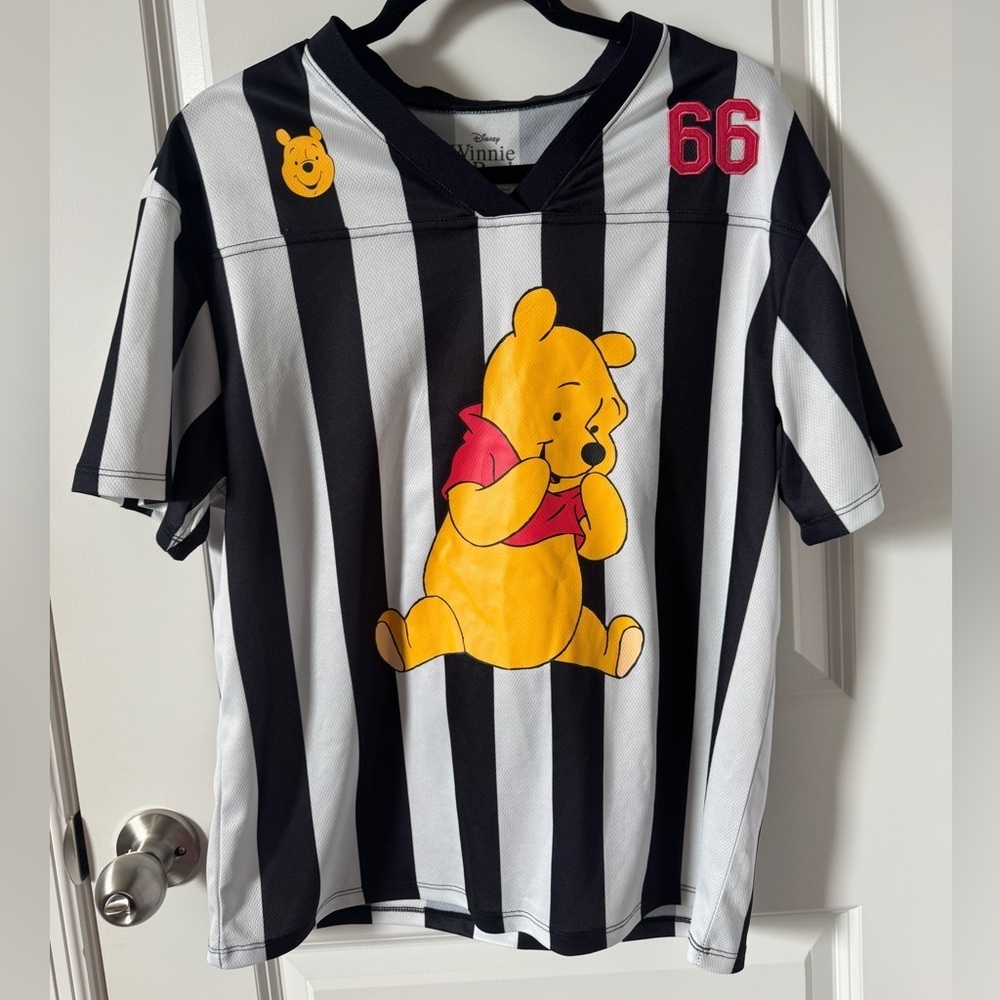 Disney Winnie the Pooh Striped Jersey Men’s Large
